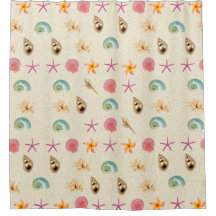 Muscheln und Plumeria