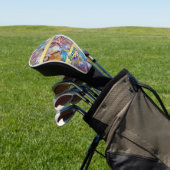Muscheln und Sand Golf Headcover (In SItu)