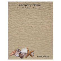 Muscheln und Sandy-Strand