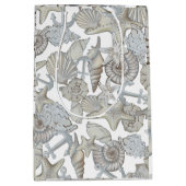 Muscheln und Schiffsanker Schatzsuchen Spaß Mittlere Geschenktüte (Vorderseite)