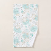 Muscheln und Schildkröten Badhandtuch Set (Handtuch)