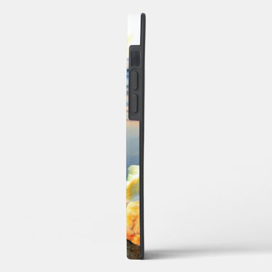 Muscheln und Seestern am Strand Case-Mate iPhone Hülle (Rückseite / Links)