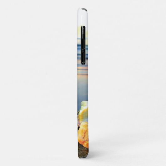 Muscheln und Seestern am Strand Case-Mate iPhone Hülle (Hinten/Links)