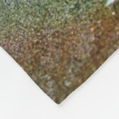 Muscheln und Seestern am Strand Fleecedecke (Ecke)