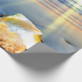 Muscheln und Seestern am Strand Geschenkpapier (Ecke)