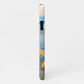 Muscheln und Seestern am Strand iPhone Hülle (Rechte Seite)