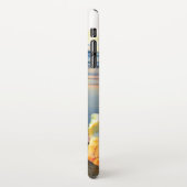 Muscheln und Seestern am Strand iPhone Hülle (Linke Seite)