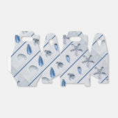 Muscheln und Seesterne Geschenkschachtel (Ungefaltet)