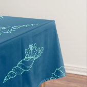 Muscheln und Seesterne Tischdecke (Beispiel)
