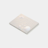 Muscheln und Seeteufel Post-it Klebezettel (angewinkelt)