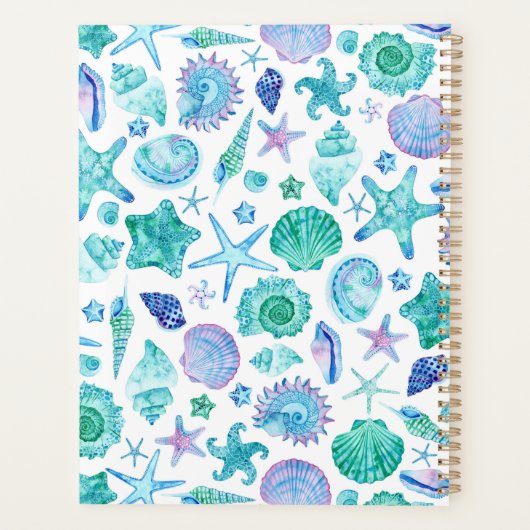 Muscheln und Starfish am Strand Planer (Rückseite)