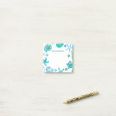 Muscheln und Starfish am Strand Post-it Klebezettel (Auf Schreibtisch)