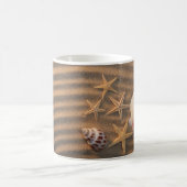 Muscheln und Starfish Kaffeetasse (Mittel)