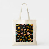 Muscheln und Stranddesign Tote Bag Tragetasche (Rückseite)