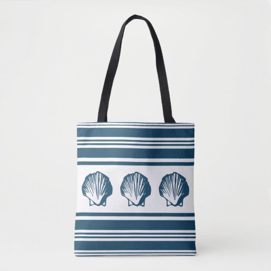 Muscheln und Streifen Tasche (Vorderseite)