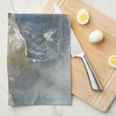 Muscheln und Surfen Handtuch (Viertel Falte)