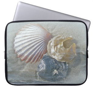 Muscheln und Surfen Laptopschutzhülle