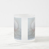 Muscheln und Surfen Mattglastasse (Mittel)