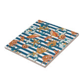 Muscheln und Verankerungsmuster Fliese (Seite)