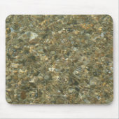 Muscheln unter Wasser Mousepad (Vorne)