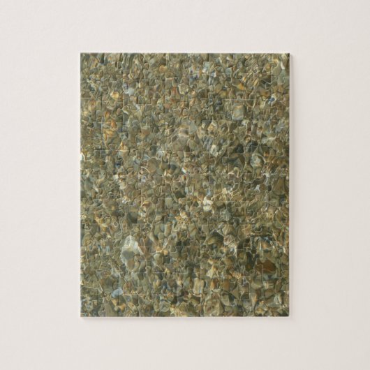 Muscheln unter Wasser Puzzle (Vertikal)