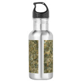 Muscheln unter Wasser Trinkflasche (Rückseite)
