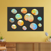 MUSCHELN von NEPTUNE 40x60 Leinwanddruck (Insitu (Wohnzimmer))