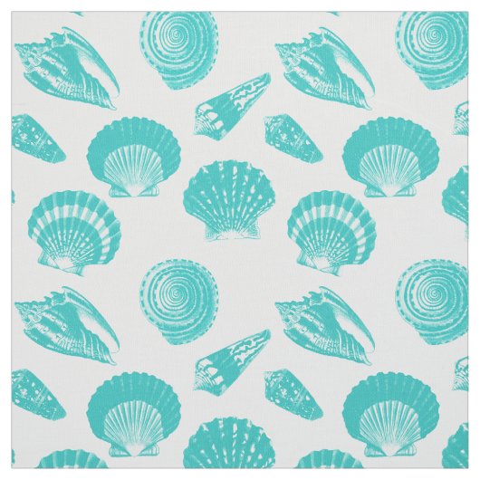 Muscheln - Weiches Wasser und Weiß Stoff (Muster)