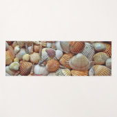 Muscheln Yogamatte (Vorderseite (Horizontal))