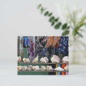 Muscheln zum Verkauf Postkarte (Stehend Vorderseite)