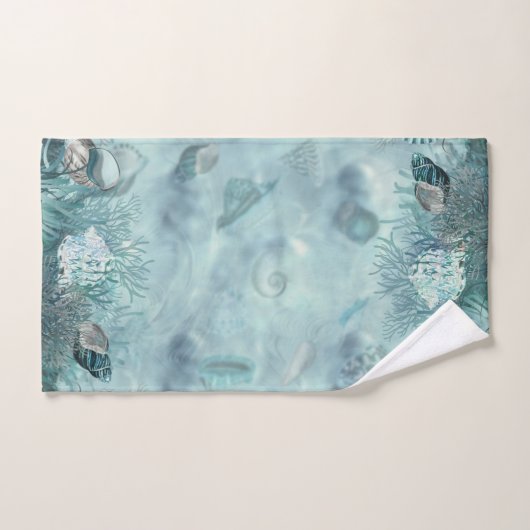 Muscheln-Zusammensetzung Badhandtuch Set (Handtuch)