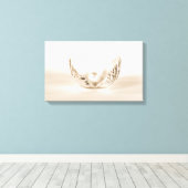 Muschelperle Leinwanddruck (Insitu (Holzboden))