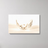 Muschelperle Leinwanddruck (Vorderseite)