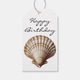 Muschelschale Alles Gute zum Geburtstag Geschenkanhänger