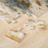 Muschelschatztruhe Unterwasser mit Münzen Puzzle (Seite)