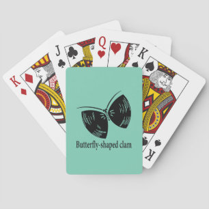 Muschelschmetterling Spielkarten
