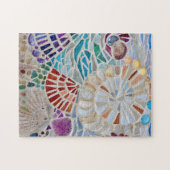 Muschelstrandmuster Puzzle (Horizontal)