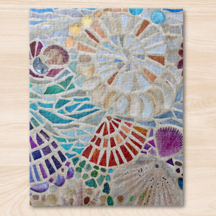 Muschelstrandmuster Puzzle