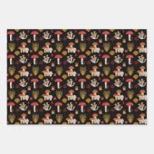 MUSCHZIMMER UND TOAD STOOLS GESCHENKPAPIER SET (Vorderseite)