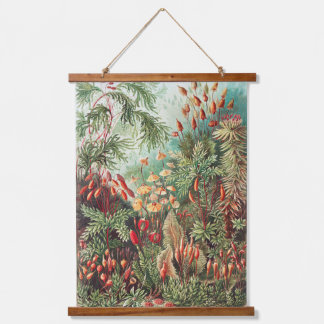 Muscinae-Laubmoose / A. Giltsch, Juwel aus Kunstfo Wandteppich Mit Holzrahmen