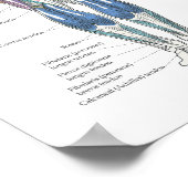 Muscle Anatomy Posterior Anterior Poster (Ecke)