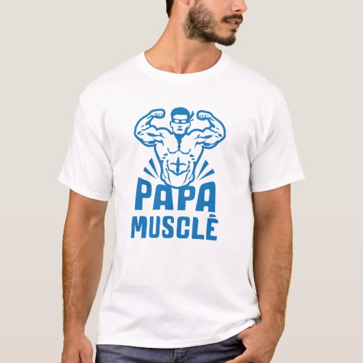 Muscle_Bodybuilder_Heros_Logo_0 T-Shirt (Vorderseite)