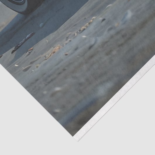 Muscle Car auf der Beach Découpage Papier (Ausschnitt)