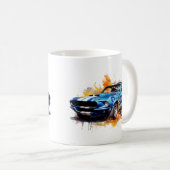 Muscle Car Coffee Tasse (VorderseiteRechts)