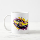 Muscle Car Coffee Tasse (Links)