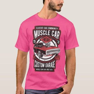 Muscle Car Custom Garage 1 T-Shirt