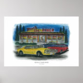 MUSCLE CAR DINENprint Poster (Vorne)