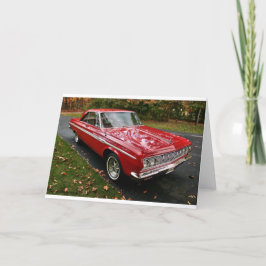Muscle Car Merchandise Karte