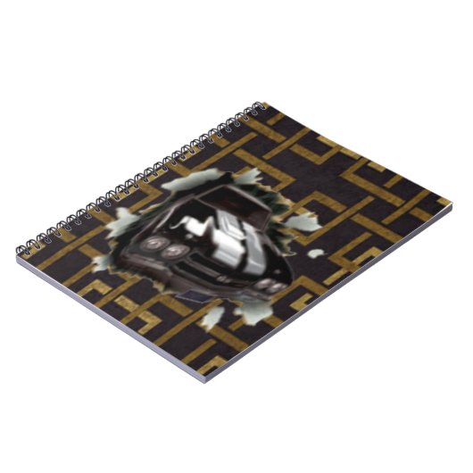 Muscle Car Spiral Notebook Notizblock (Linke Seite)