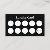 Muscle Car Splash Car Wash Auto Details Loyalität Visitenkarte (Rückseite)